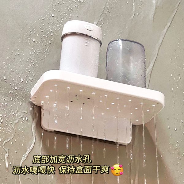 畸沥水架放牙杯冲牙器各种收纳置物架卫生间正收纳神器洗牙器牙刷