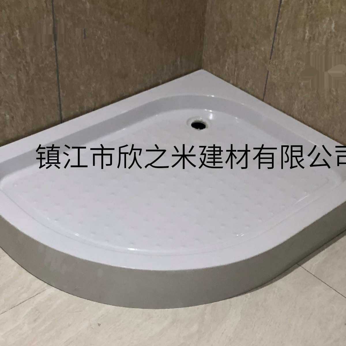 简易弧扇形淋浴房底座底盆底盘浴室卫生间集装箱房车防水挡水条盆