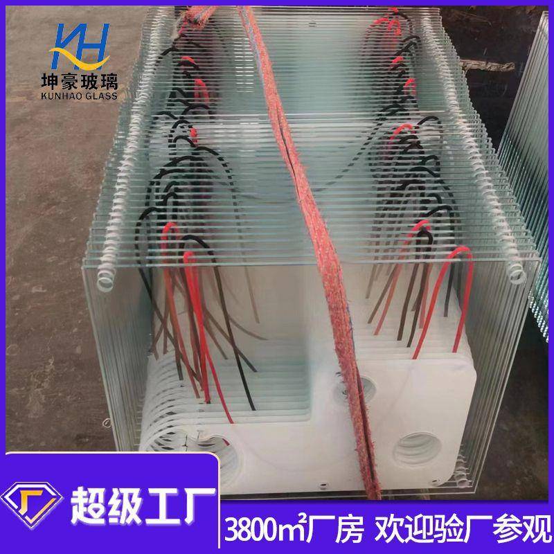 坤豪玻璃厂专业生产8mm透明玻璃超白钢化玻璃精磨边