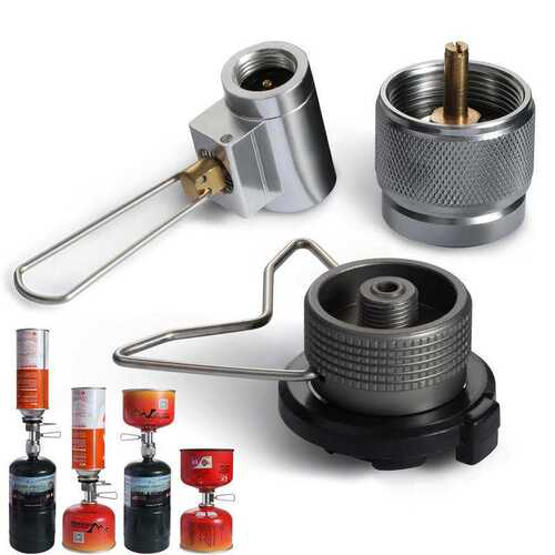 3pcs Propane isobutane butane refill Adapters Set Propane To
