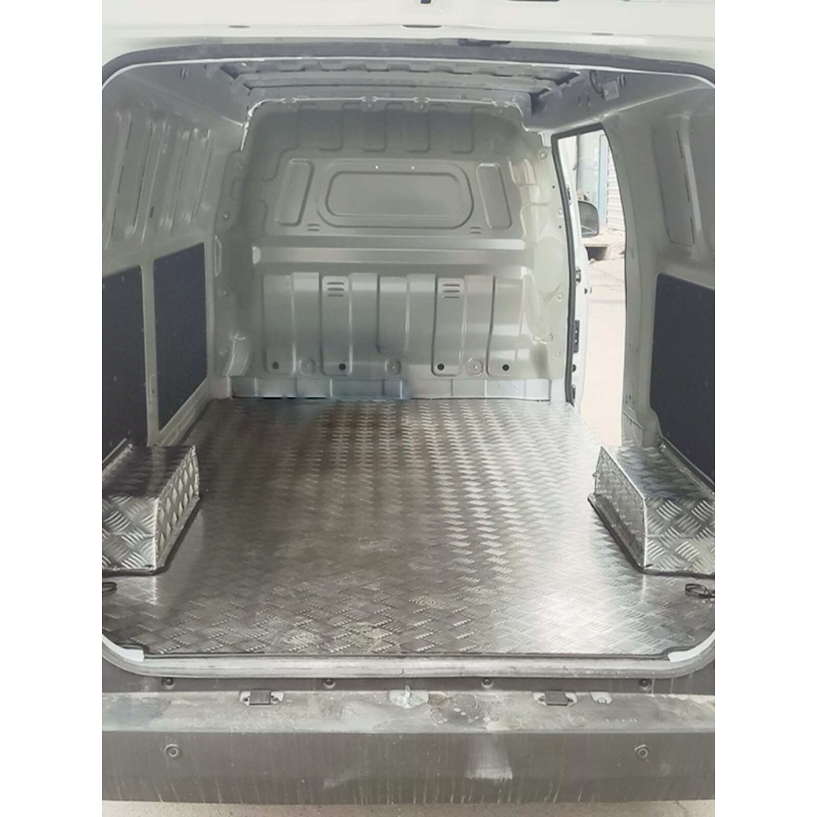 不锈钢地板铝合金地胶拉货地垫车厢护板面包车