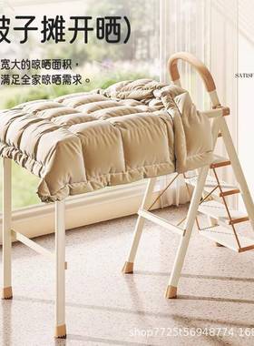 梯子家用折叠梯加厚加宽铝合金乔迁人字梯伸缩四步五步小楼梯步梯