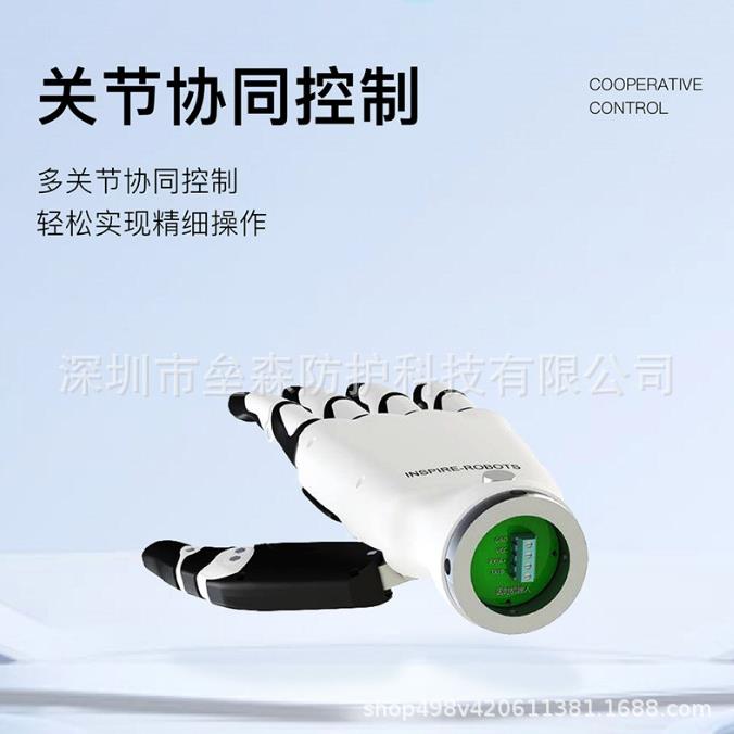 具有多手指多自由的仿人形灵巧手可实现模拟人手完成操作仿人五指