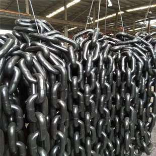 矿车连接扣 刮板机连接三环链 规格齐全 合金钢三环链 中恒直供