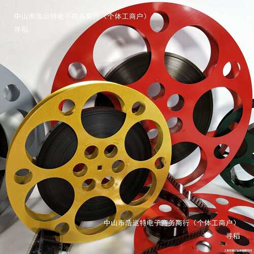 怀旧老电影婚庆店面壁挂道具35毫米16mm70mm电影胶片片夹创意摆件