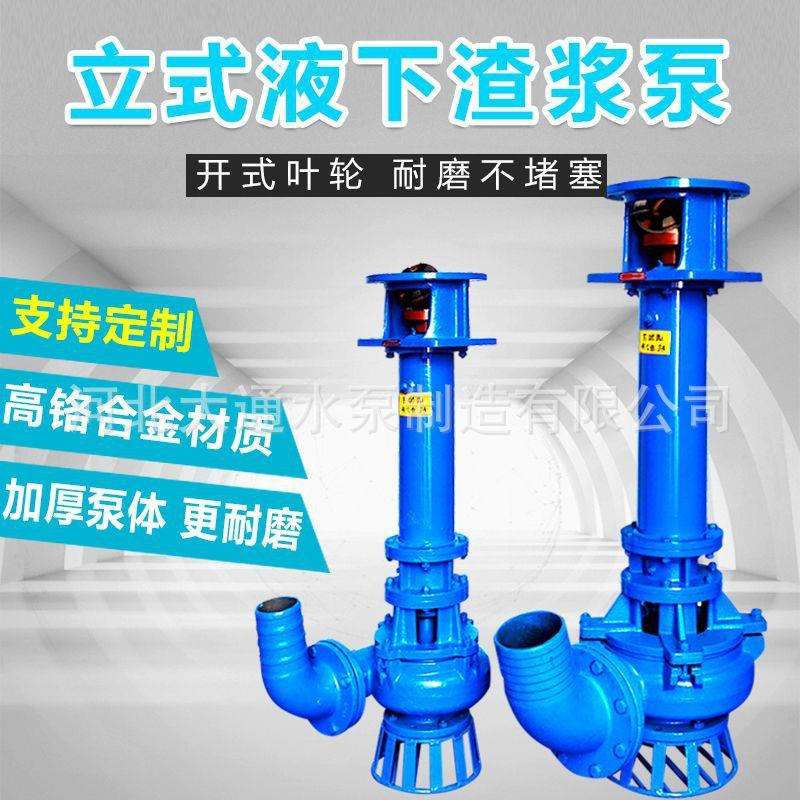 YZ立式泥浆泵液下耐磨渣浆泵抽沙泵吸砂泵河底清淤矿用杂质污泥泵