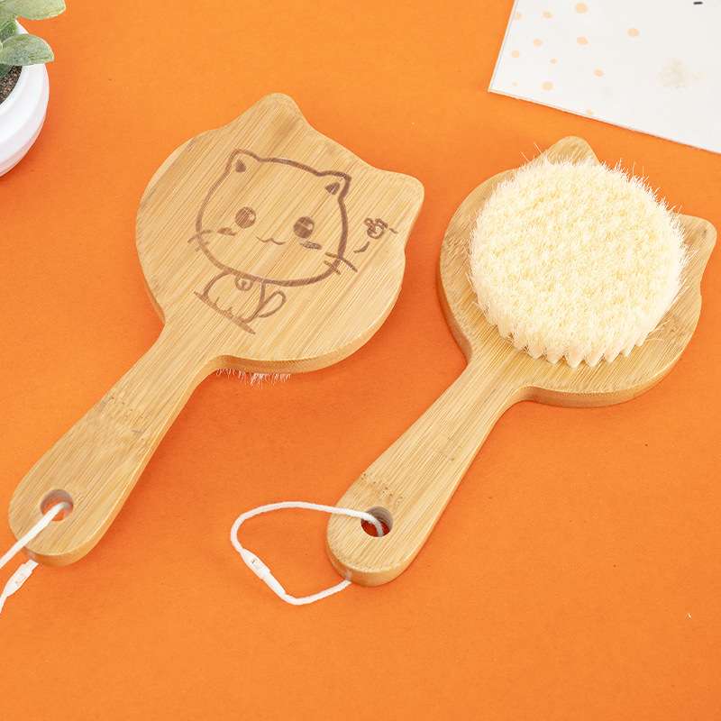 珠峰5030儿童洗澡刷软毛沐浴刷温和后背刷身体刷萌趣解压搓背神器