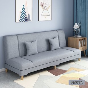 办公室沙发可睡觉商务接待沙发简约休息区三人简易折叠沙发床重