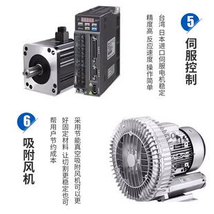皮革振动刀切割机汽车脚垫震动刀切割机柔性复合材料气动刀切割机