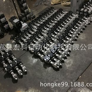 16P气动四氟对夹蝶阀不锈钢耐腐蚀软密封气动衬氟蝶阀 D671F46