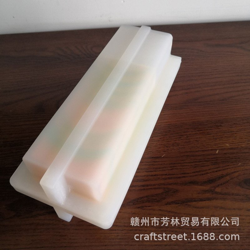 6*6CM直径大正方形手工皂长管模 硅胶蜡烛模具图片