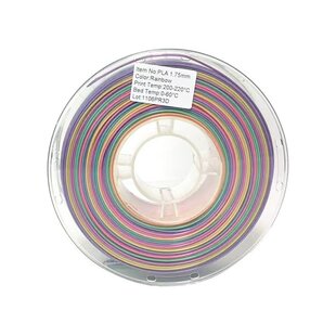 3d打印机线材 品锐PINRUI 1.75mm 3d打印耗材 PLA耗材 彩虹PLA