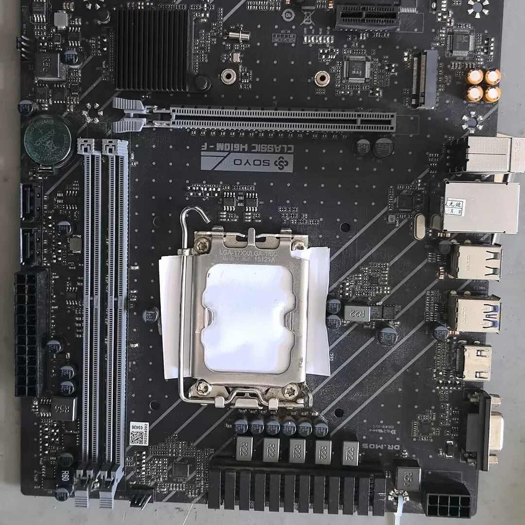 议价出SOYO CLASSIC H610M-F主板，LGA120图片