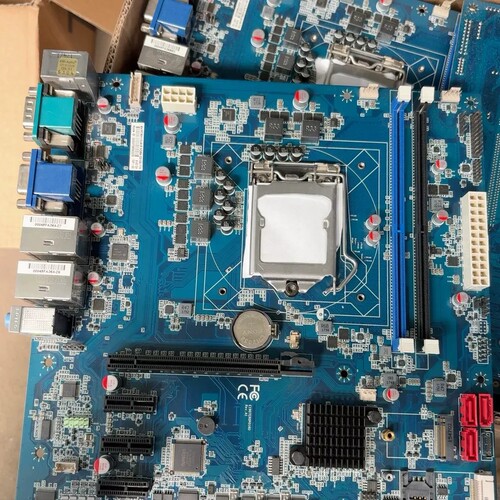 议价安勤工业主板ERX-H110KP，蓝色主板，支持110芯片组