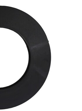 赫钢PVC法兰密封垫圆形不带孔橡胶垫减震垫O20个/包DN250