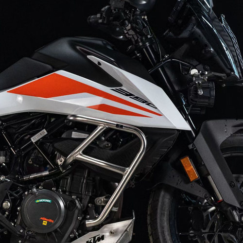 适用KTM390ADV护杠保险杠改装不锈钢防摔杠铝R合金边箱发动机护板