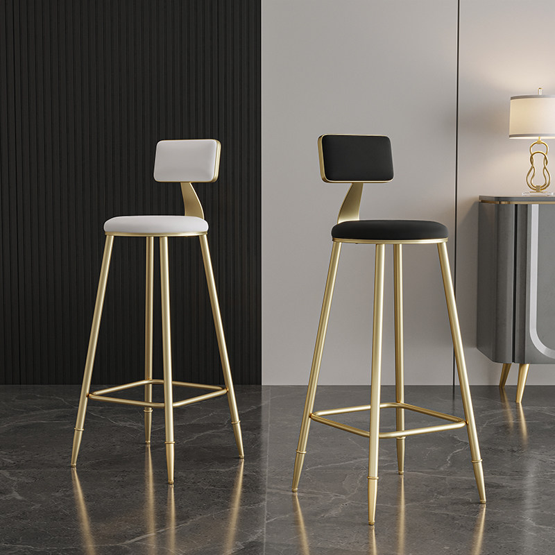 极速北欧吧台椅家用高凳子靠背前B台椅子现代简约轻奢高脚凳酒吧,商业/办公家具,酒吧椅,淘宝优惠券,粉丝福利购,淘宝优惠卷