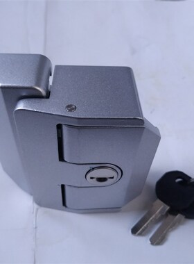 新品铝合金型e材门锁MS880加厚外装搭扣锁 美观铝型材门碰拉动门