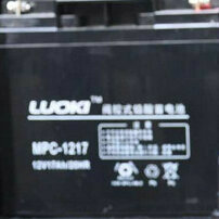 LUOKI洛奇蓄电池MPC12V17AHB免维护12V17AH储能电池质保三年特价