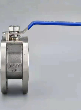 Q71F-16Pi不锈钢铸钢薄型球阀 意大利式超薄手动对夹式法兰球阀30