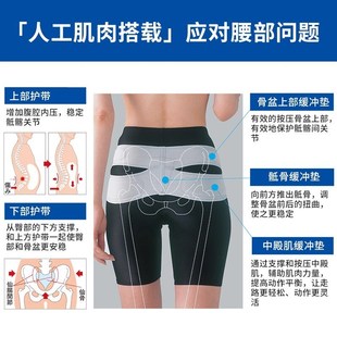 骶髂关节保护带固定腰托护髋关节护胯骨H神器加压护髋带轻薄助康