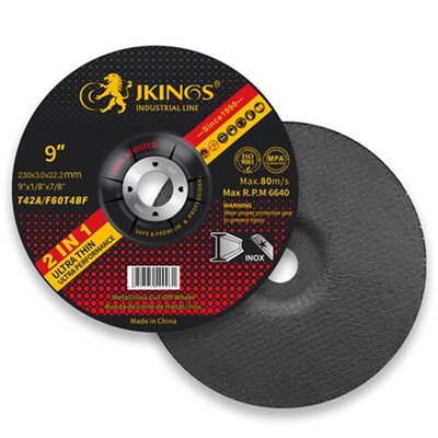 适用工厂b直销230*3*22.2mm树脂砂轮片大功率角磨机切割片欧美中