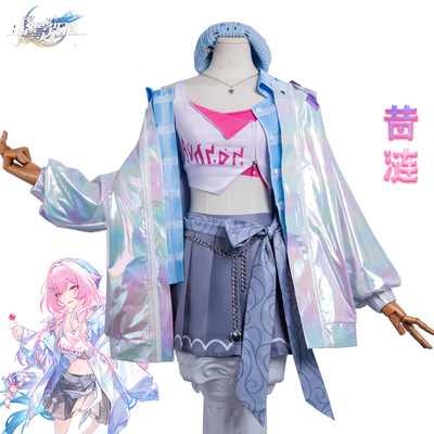 崩坏星穹铁道昔涟cos服 游戏动漫服NYLON JAPAN联动昔涟cosplay服