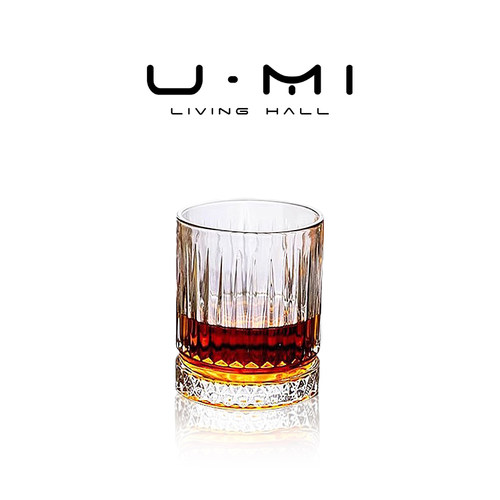 U Mi LIVING·无铅 | 酒具洋酒杯威士忌酒杯水晶玻璃欧式家用轻奢