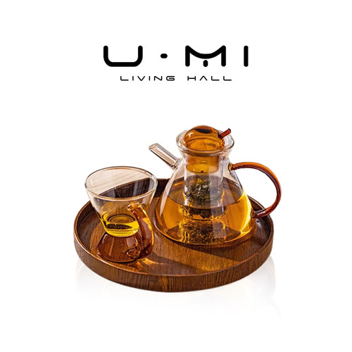 U Mi LIVING·法兹 | 茶壶北欧茶具套装玻璃茶壶泡茶杯家用耐高温