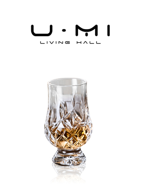 U Mi LIVING·柏凌 | 威士忌酒杯创意白兰地洋酒杯轻奢闻香杯