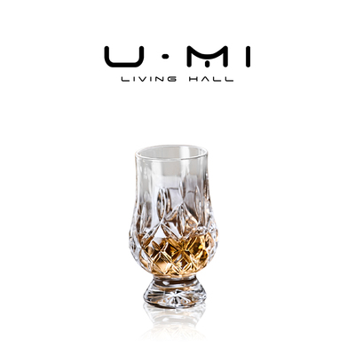 U Mi LIVING·柏凌 | 威士忌酒杯创意白兰地洋酒杯轻奢闻香杯