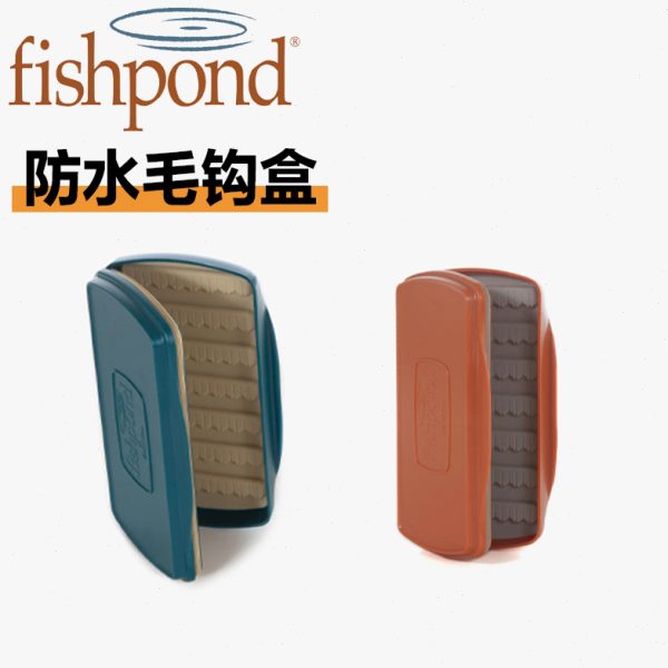 d钩飞钓鱼盒Fihp钓蝇烧F毛毛鱼钩钩P饵防水s盒盒on飞防水盒