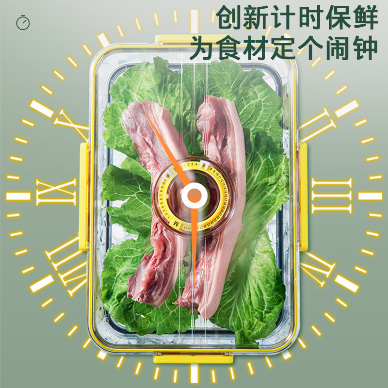 冰箱收纳盒食品级饺子鸡蛋水果蔬菜冷冻专用密封保鲜储物整理盒子