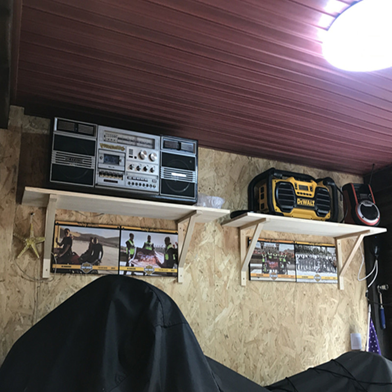 定制实木隔板支架壁挂架托架层板支撑架固定架隔板架子三角支架