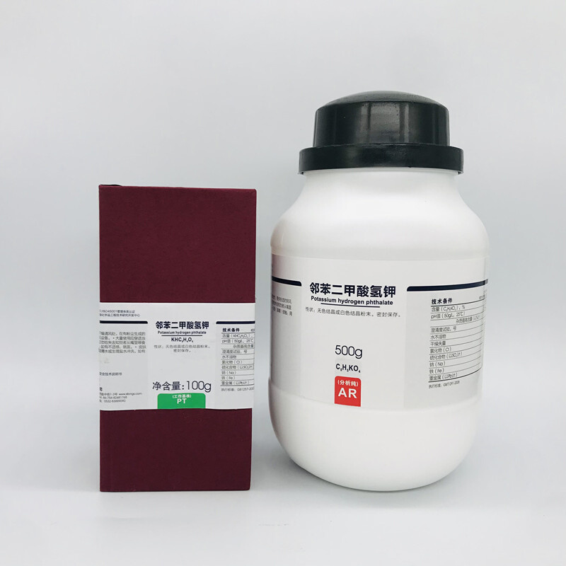 西陇科学邻苯二甲酸氢钾分析纯AR500g基准试剂PT100g/瓶试剂