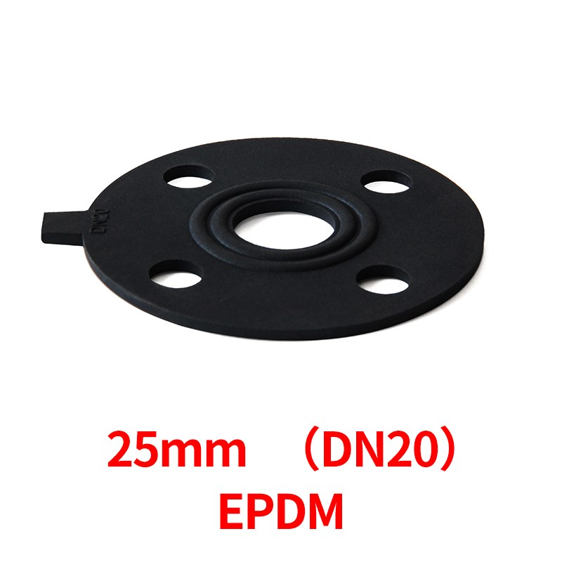 EPDM法兰垫片PVC法兰片垫圈UPVC法兰盘接头橡胶垫片化工水 管工业图片