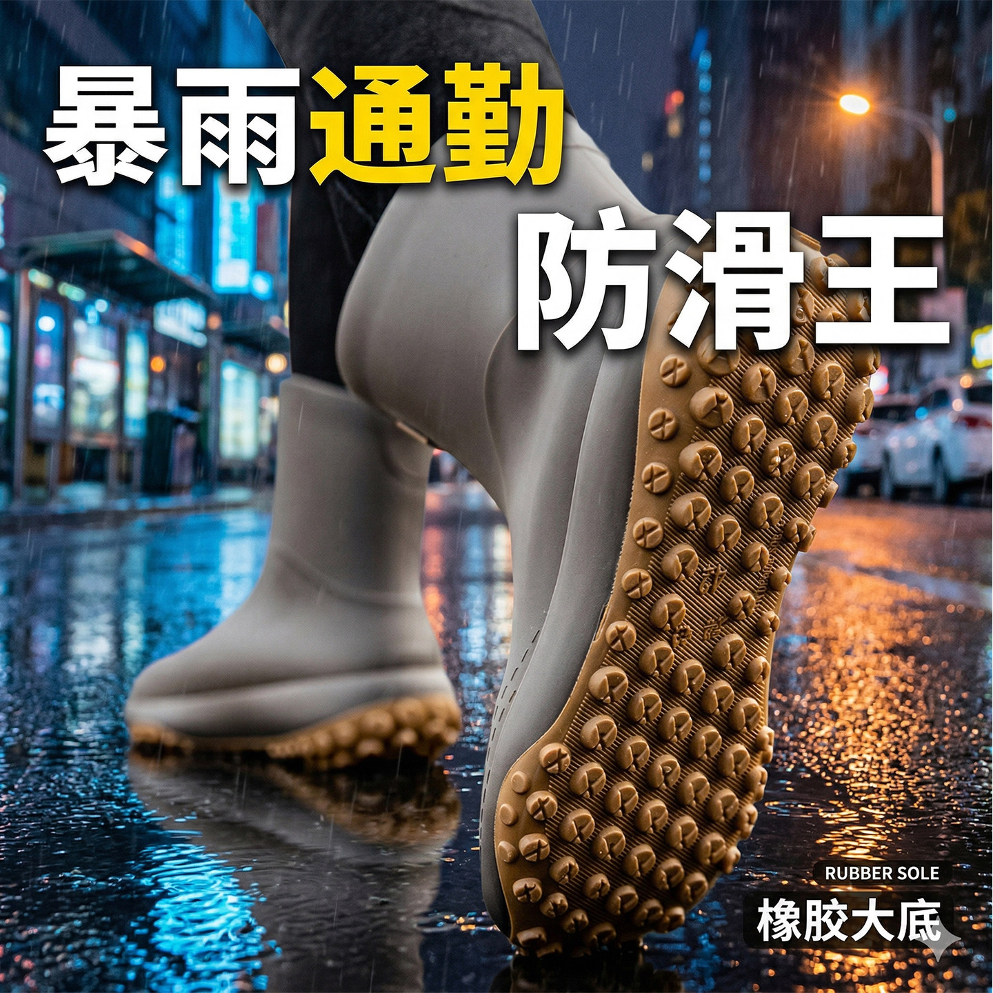 48码特大号雨鞋男冬季加