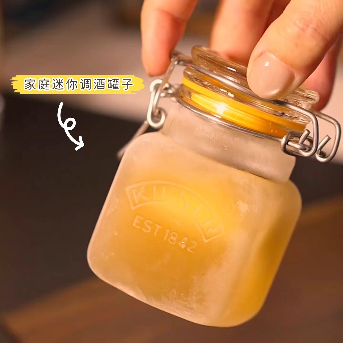 迷你泡酒瓶自制水果酒杯