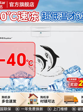 荣事达冰柜-30℃/-40℃速冻家用商用228L/330升急冻冷柜官方正品