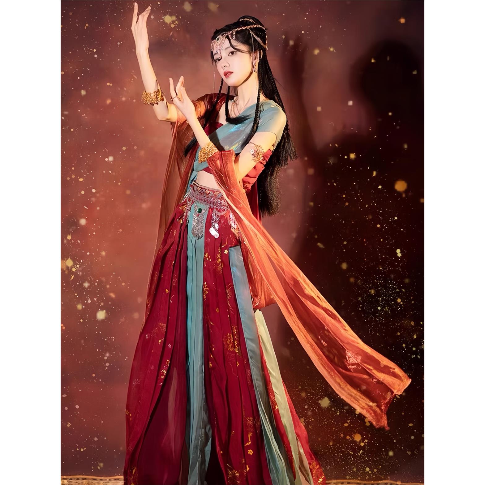 茉莉公主汉服女沙漠异域