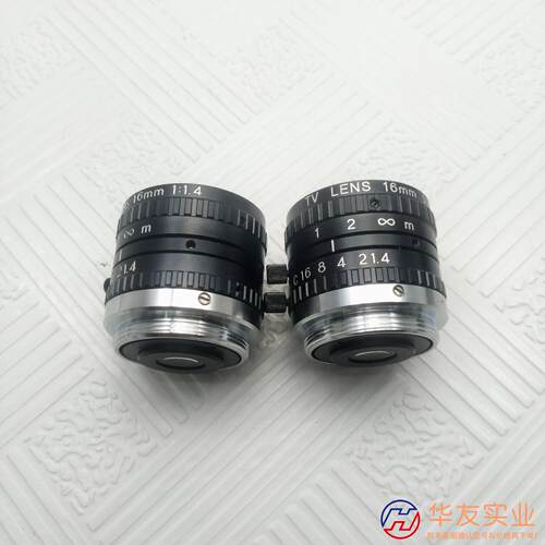 TV LENS 16MM 11.4工业镜头镜片光圈顺