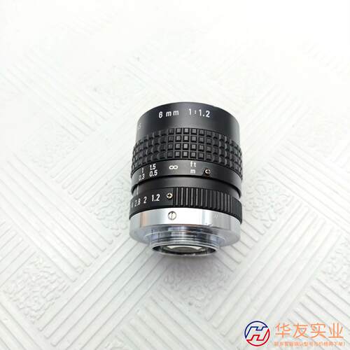 宾德工业镜头C口PENTAX TV LENS 6mm 1: