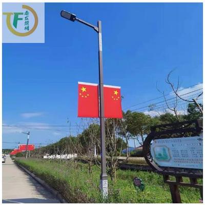 厂家生产方形道路灯回纹灯道路灯6米7米8米路灯杆仿古异形方管路