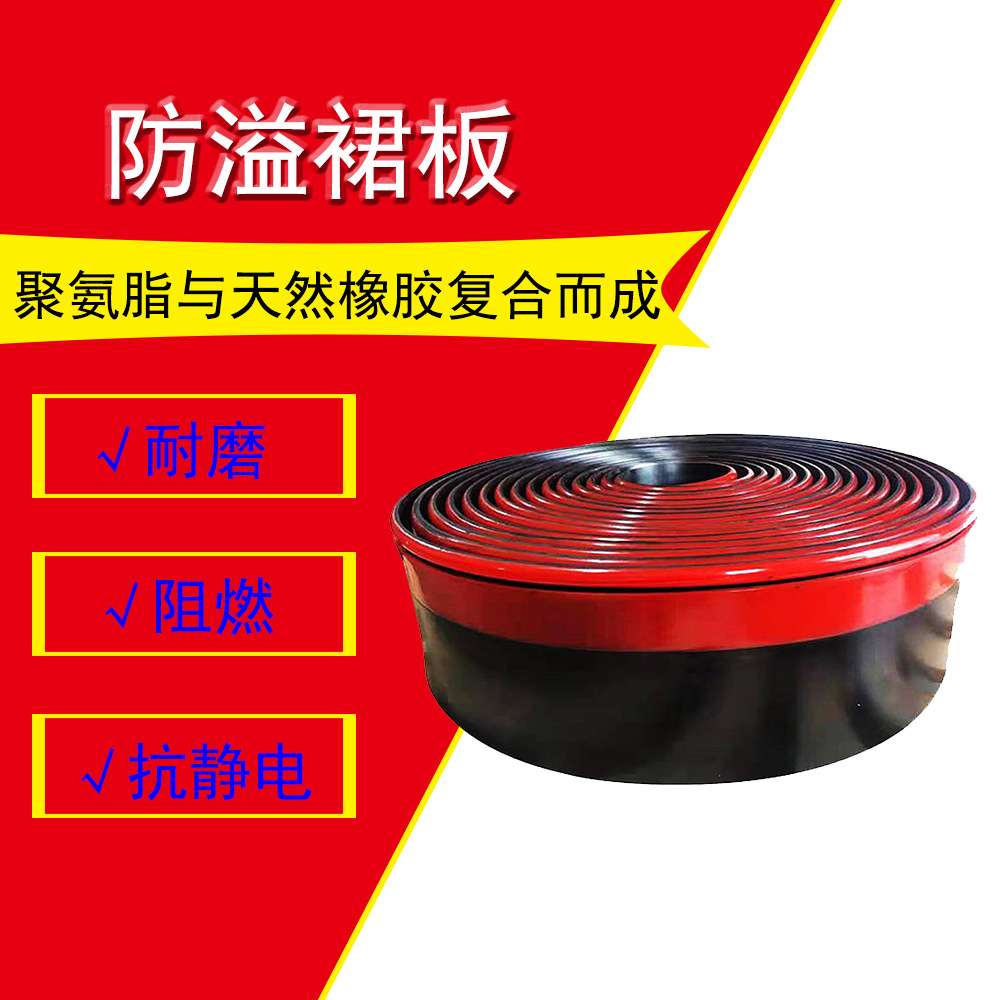 灰色挡帘密封条 防尘密封 1米宽6mm厚橡胶挡尘帘