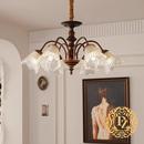 书房中古风客厅吊灯美式 大厅灯具其他 复古高端餐厅主灯南洋风法式