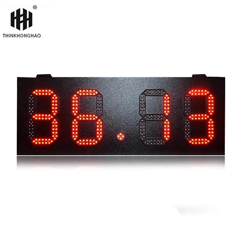 8-inch single red LED digital 88.88 gas station price plate