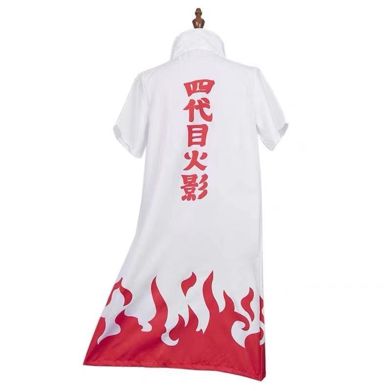 四代目火影披风动漫 4代忍者衣服衣服波风水门同款火影服装外套