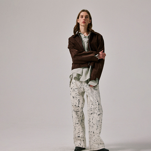 Amicus Animae 3D裂纹打印裤