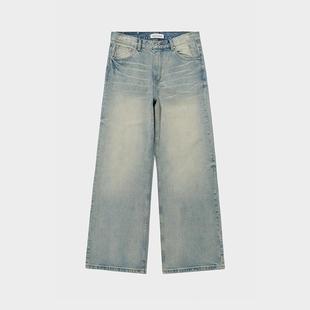 Amicus Animae百年传承日本Kaihara冈山VTG感波纹86浅蓝牛仔裤