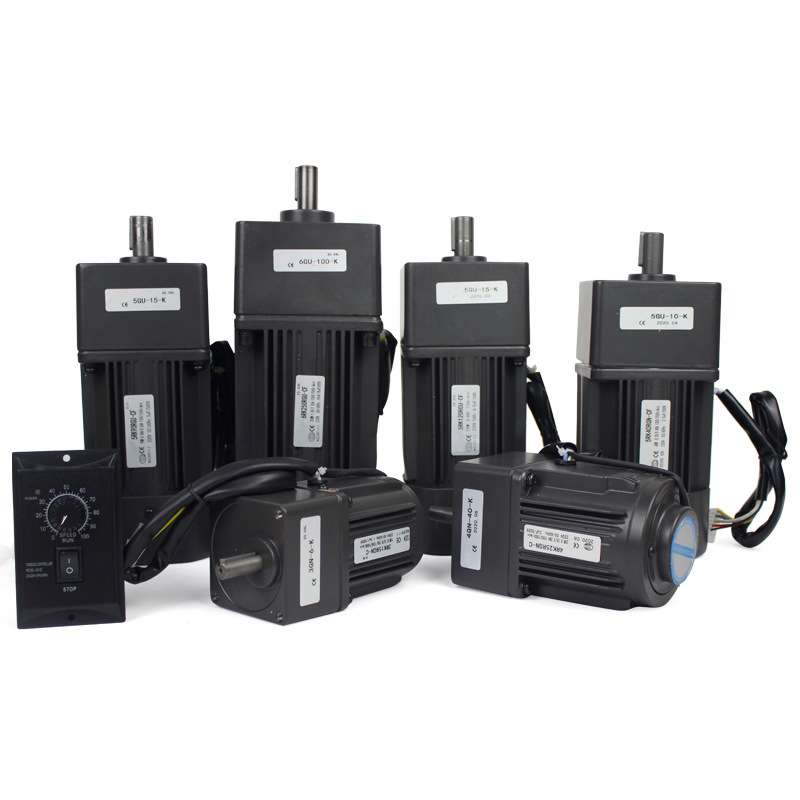 调速电机6/15/25/40/60/90/120W/250W 交流齿轮减速电机马达 220V